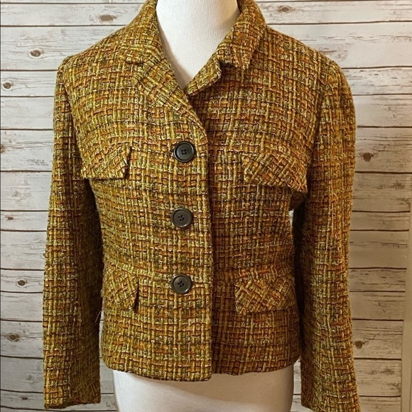 Vintage Union Made light academia Rothmoor tweed jacket Size Large - Picture 1 of 7